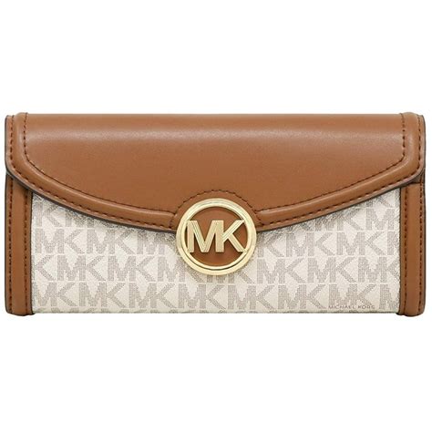 michael kors wallet womens brown|brown designer inspired wallet.